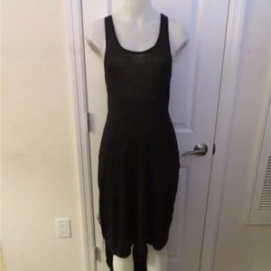 TROSMAN BLACK SLEEVELESS DOUBLE SIDE  DRESS S/1